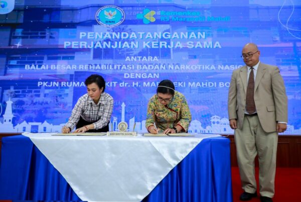 BNN RI DAN PKJN RS MARZOEKI MAHDI BERSINERGI DALAM REHABILITASI PECANDU NARKOTIKA