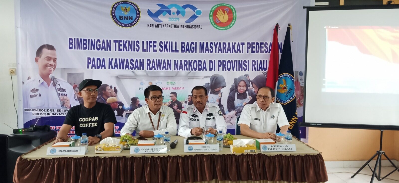 Bimbingan Teknis Lifeskill pada Kawasan Rawan Narkoba di Provinsi Riau