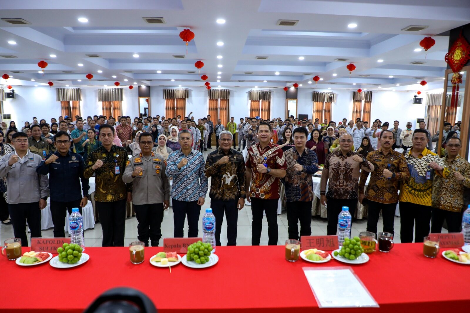 Simbol Perlawanan, Pekerja Industri Nikel Deklarasikan Antinarkoba