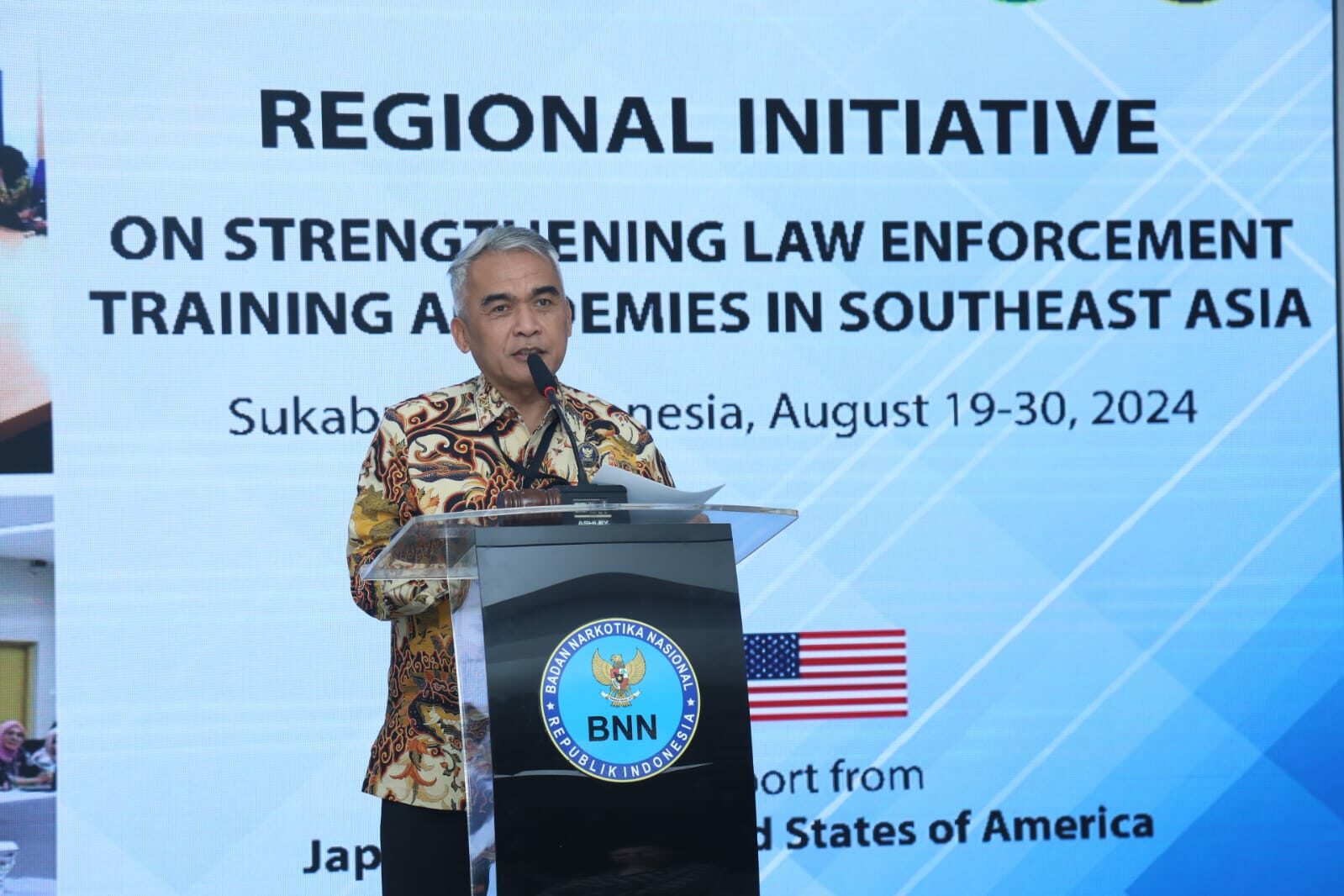 BNN-UNODC Sukses Gelar TOT Bagi Lembaga Diklat Penegak Hukum Kawasan Asia Tenggara dan Mongolia