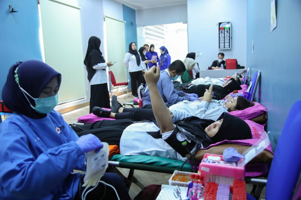 BNN BANTU PENUHI KEBUTUHAN DARAH MELALUI AKSI DONOR DARAH