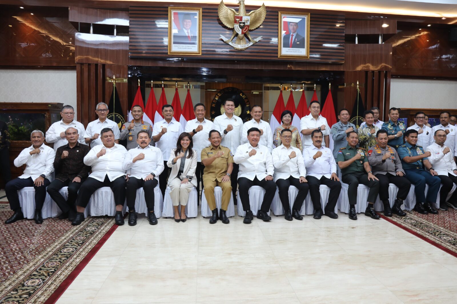 BNN HADIRI RAPAT PEMBENTUKAN TUJUH DESK PERCEPATAN PEMBANGUNAN BIDANG POLITIK DAN KEAMANAN