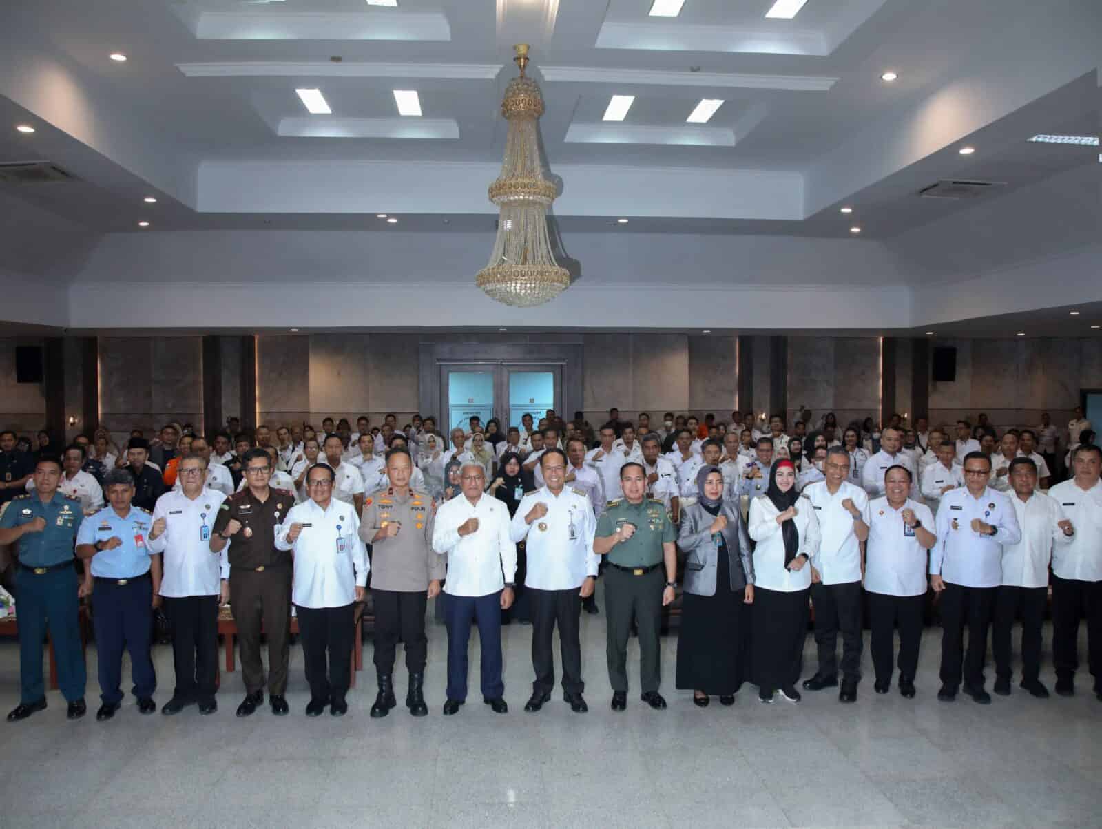 KEPALA BNN RI TIBA DI BUMI SERUMPUN SEBALAI, BUKA FORUM KOMUNIKASI P4GN