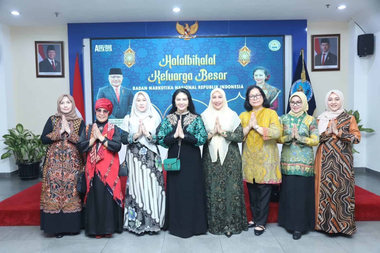 BNN GELAR TRADISI HALALBIHALAL IDUL FITRI 1446 H