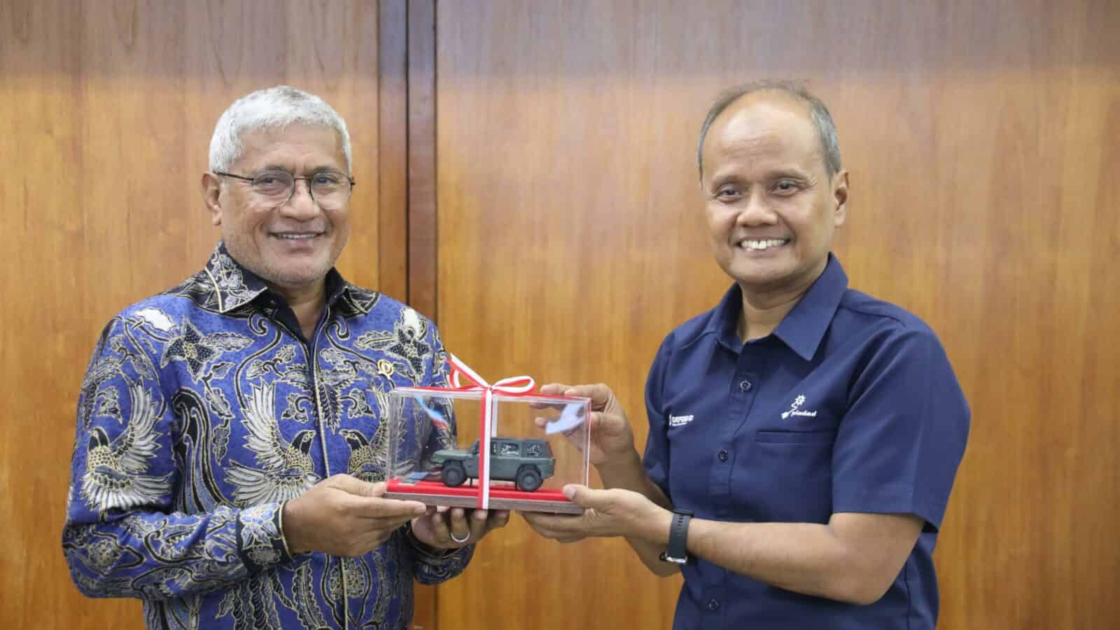 KUNJUNGI PT PINDAD, BNN PERKUAT SINERGI DALAM PENANGGULANGAN NARKOBA LEWAT INOVASI TEKNOLOGI