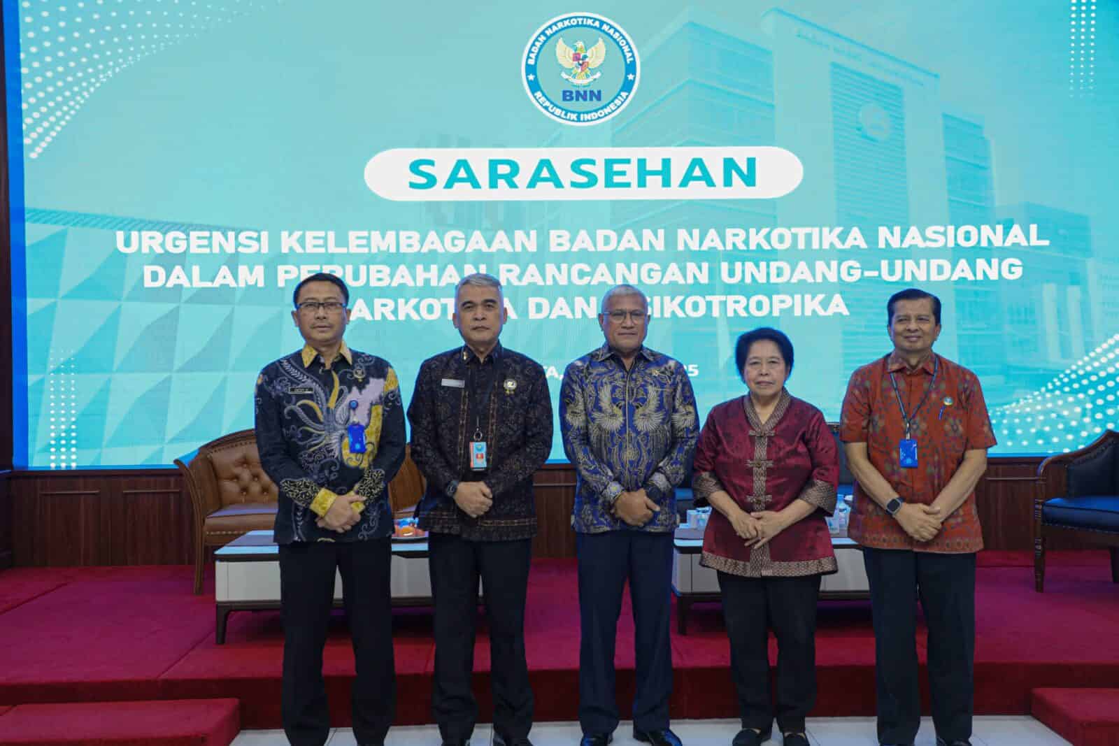 PERKUAT KEWENANGAN DAN PERAN KELEMBAGAAN, BNN BAHAS REVISI UU NARKOTIKA