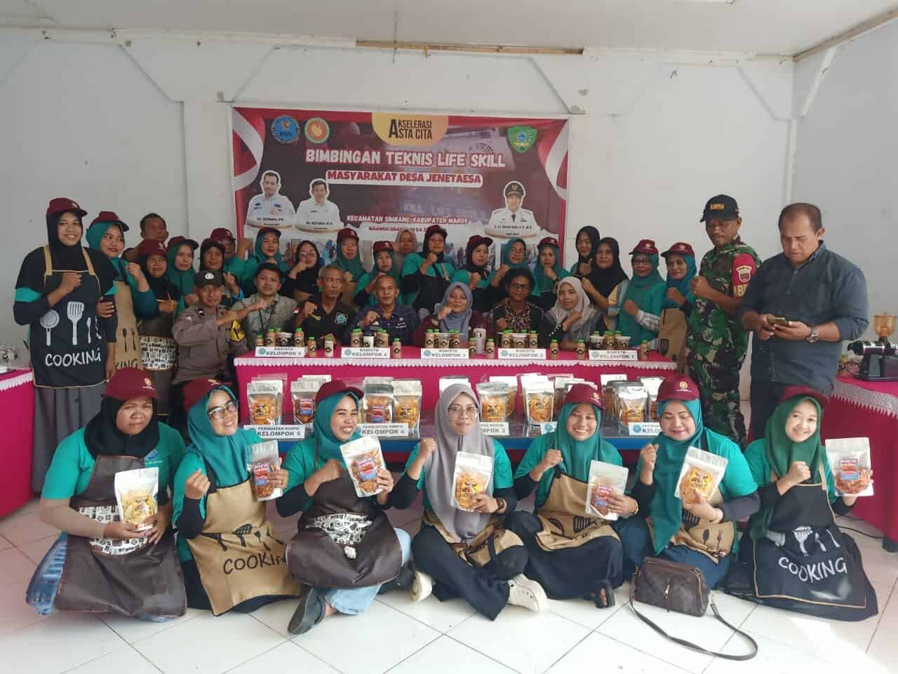 Bimbingan Teknis Life Skill Bagi Masyarakat Kawasan Rawan Narkoba di Provinsi Sulawesi Selatan