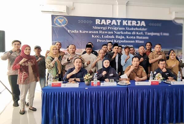 Rapat Kerja dalam Rangka Sinergi Stakeholder pada Kawasan Rawan Narkoba di Provinsi Kepulauan Riau