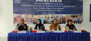 Rapat Kerja dalam Rangka Sinergi Stakeholder pada Kawasan Rawan Narkoba di Provinsi Kepulauan Riau Rapat Kerja dalam Rangka Sinergi Stakeholder pada Kawasan Rawan Narkoba di Provinsi Kepulauan Riau