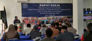 Rapat Kerja dalam Rangka Sinergi Stakeholder pada Kawasan Rawan Narkoba di Provinsi Kepulauan Riau
