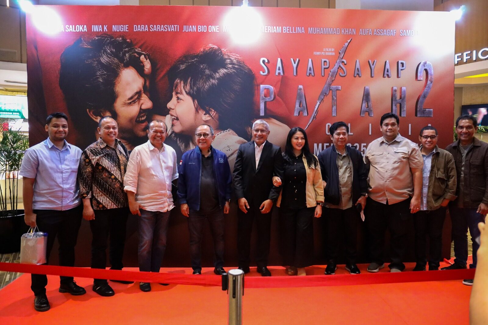 KEPALA BNN RI HADIRI GALA PREMIER SAYAP-SAYAP PATAH 2: OLIVIA