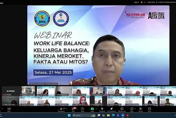 WEBINAR "WORK LIFE BALANCE": KELUARGA BAHAGIA, KINERJA MEROKET