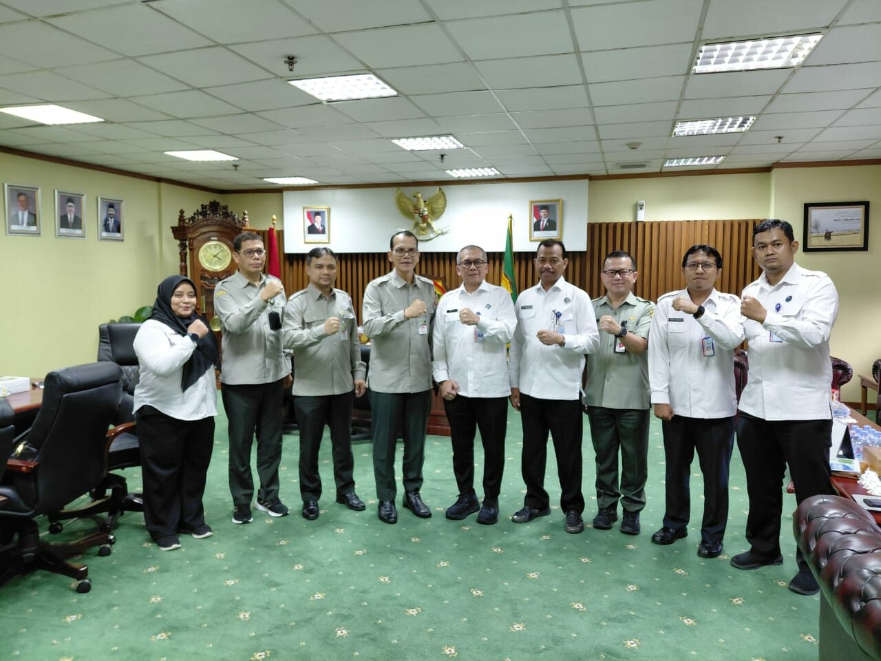 Audiensi BNN dengan Kementerian Pertanian RI
