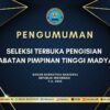 Seleksi Terbuka Pengisian Jabatan Pimpinan Tinggi Madya Di Lingkungan Badan Narkotika Nasional T.A. 2025