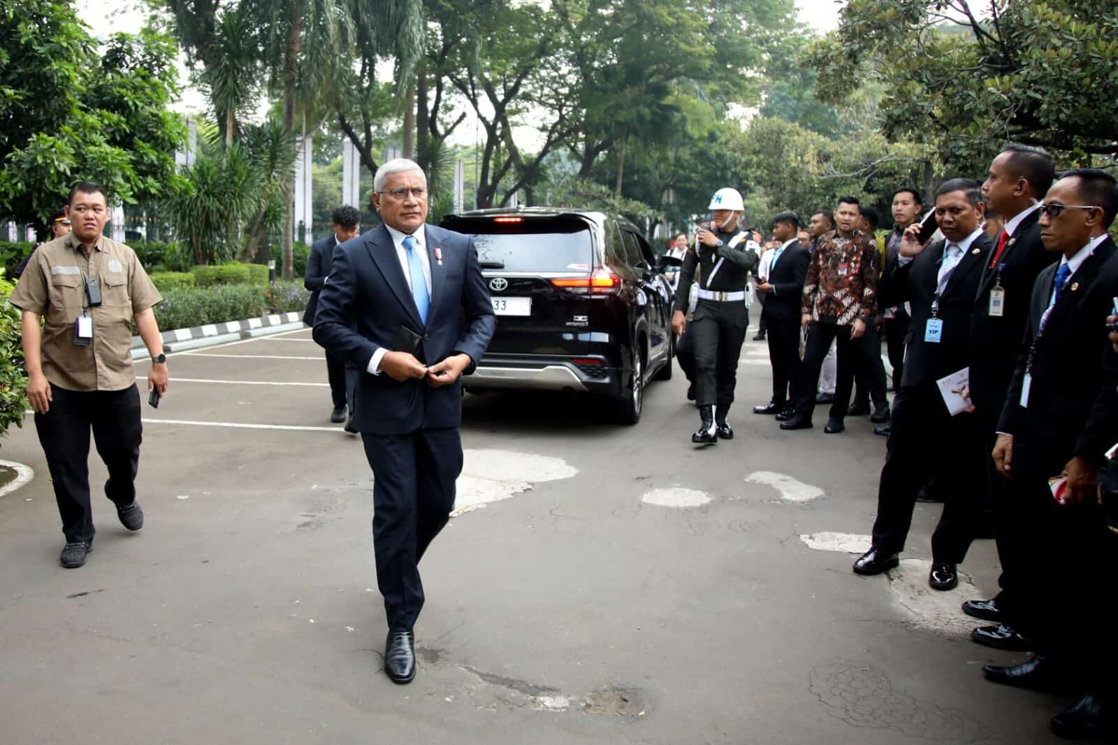 KEPALA BNN RI HADIRI UPACARA PERINGATAN HARLAH PANCASILA YANG DIPIMPIN PRESIDEN PRABOWO SUBIANTO