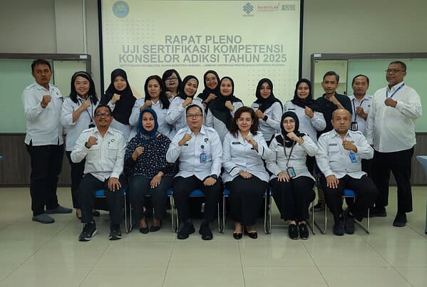 BNN GELAR RAPAT PLENO UJI SERTIFIKASI, WUJUDKAN SDM REHABILITASI YANG KOMPETEN DAN BERKUALITAS