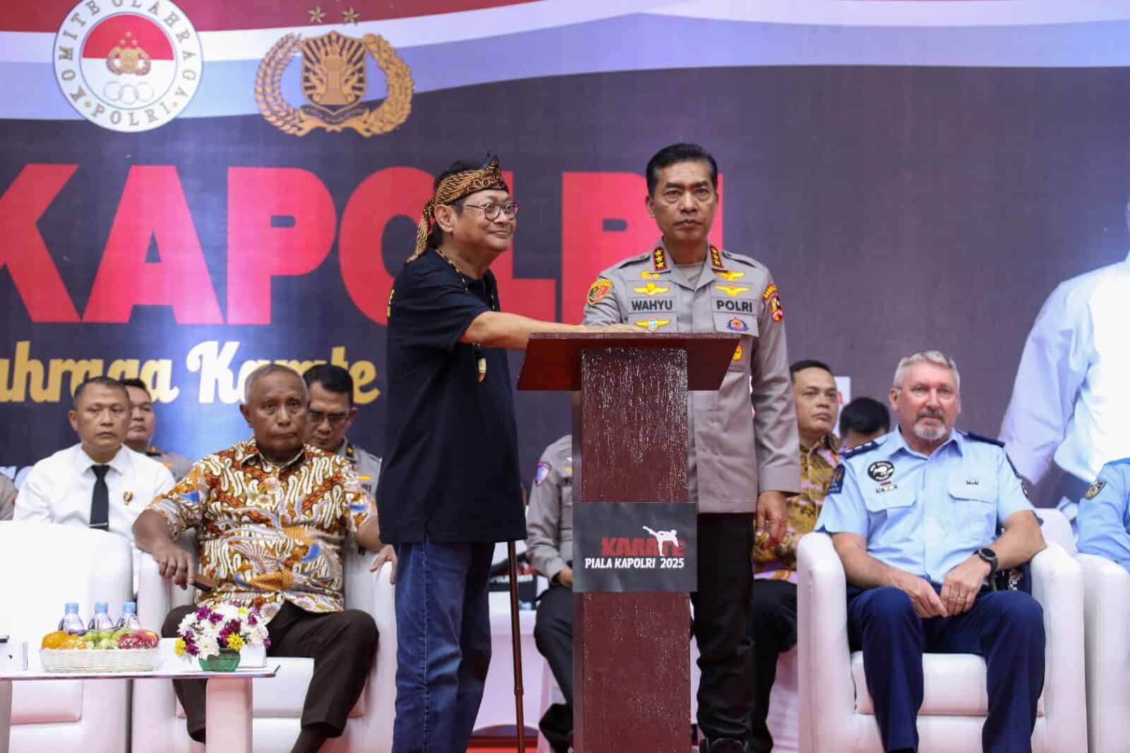 HADIRI KEJUARAAN KARATE PIALA KAPOLRI 2025, BNN DORONG TERBENTUKNYA GENERASI SEHAT TANPA NARKOBA