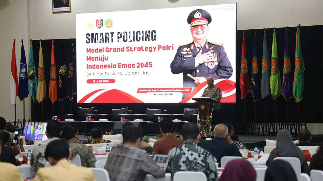BNN HADIRI SEMINAR NASIONAL: PENINGKATAN PERAN POLRI DALAM MEWUJUDKAN INDONESIA EMAS 2045