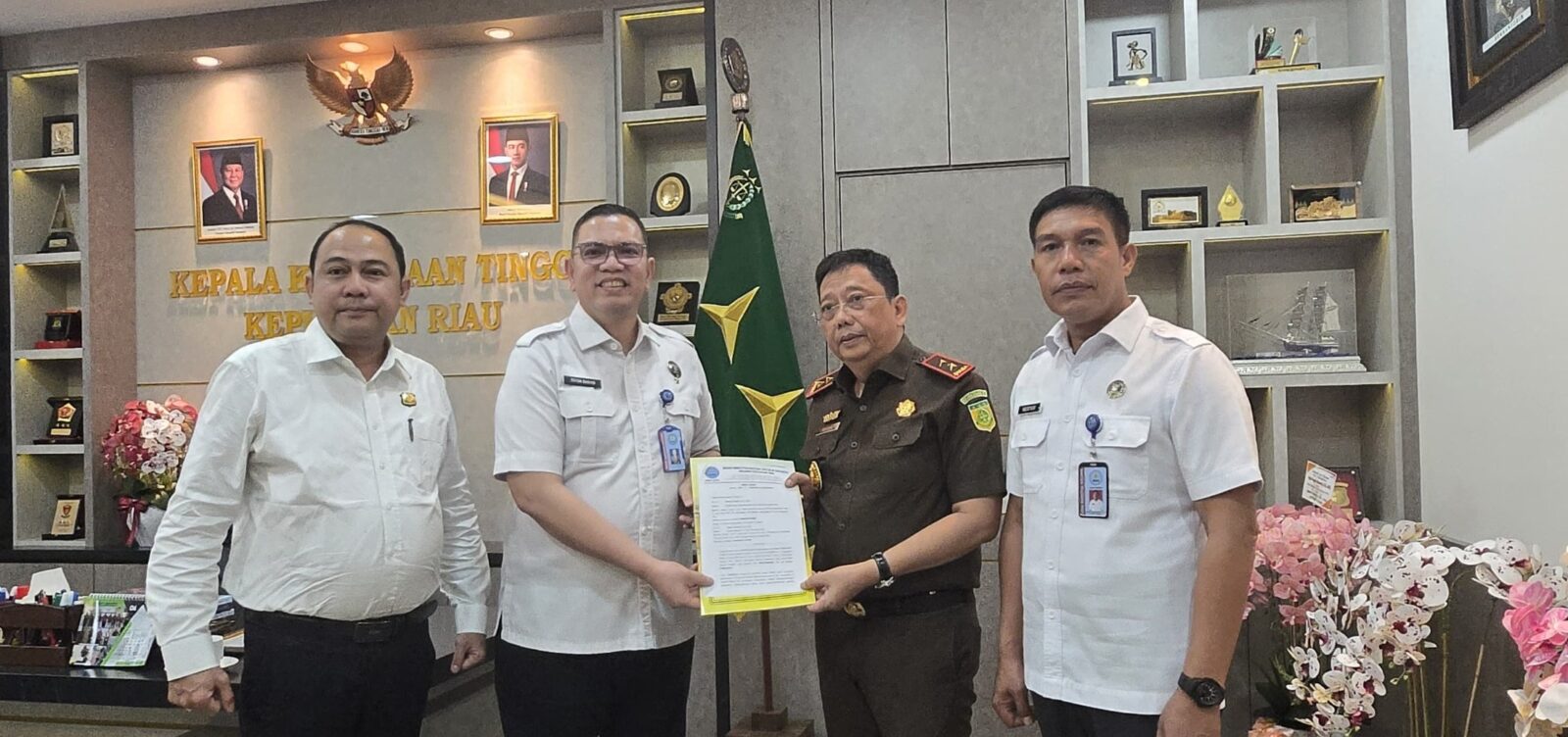 TANDATANGANI SKK, BNN DAN KEJATI KEPULAUAN RIAU BERSINERGI HADAPI GUGATAN PERDATA