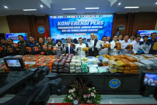 SITA LEBIH DARI 500 KG NARKOTIKA DALAM SATU BULAN: BNN UNGKAP MODUS BARU PENYELUNDUPAN NARKOTIKA