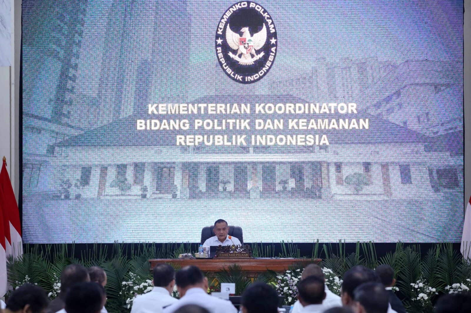 HADIRI RAKOR TERBATAS KEMENKO POLKAM, BNN SIAP BERKONTRIBUSI DALAM SATGAS SIBER DAN KECERDASAN BUATAN TERPADU