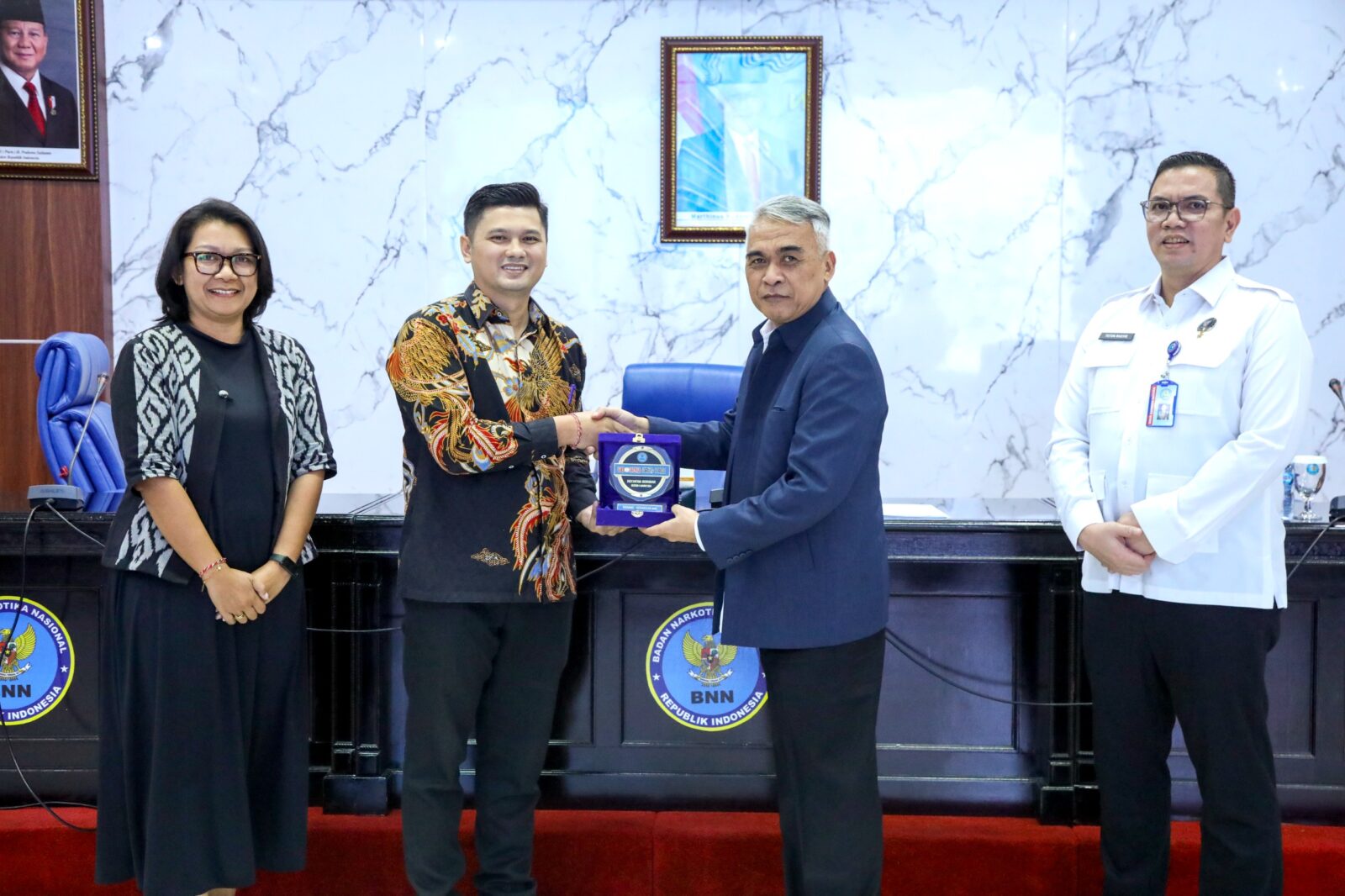 KUNJUNGI BNN, MAHASISWA UNDIKSHA PELAJARI PENEGAKAN HUKUM NARKOTIKA