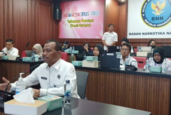 Rapat Penyusunan Draf Kolaborasi Penanganan Kawasan Rawan Narkoba dan Tanaman Terlarang