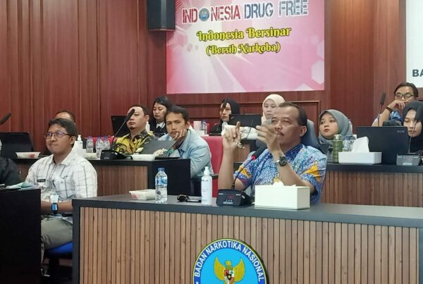 Rapat lanjutan Penyusunan Draf Dokumen Kolaborasi Penanganan Kawasan Rawan Tanaman Terlarang dan Kawasan Rawan Penyalahgunaan serta Peredaran Gelap Narkoba