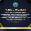 HASIL SELEKSI KOMPETENSI MANAJERIAL DAN KOMPETENSI SOSIAL KULTURAL (ASSESMENT CENTER) SELEKSI TERBUKA PENGISIAN JABATAN PIMPINAN TINGGI MADYA BNN T.A. 2025