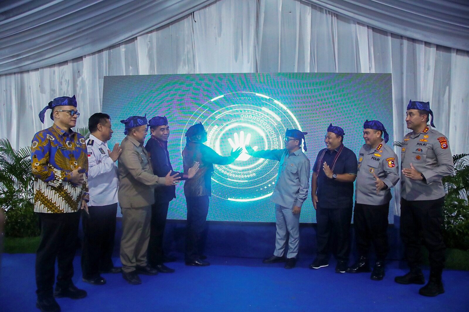 BNN, KEMENDESA PDT, DAN POLRI BERGERAK BERSAMA UNTUK DESA BERSINAR