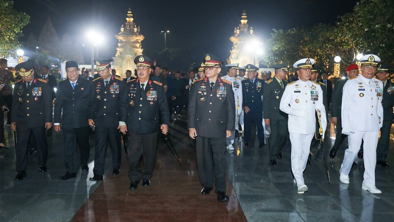 JELANG HUT KE-80 RI, BNN HADIRI RENUNGAN SUCI