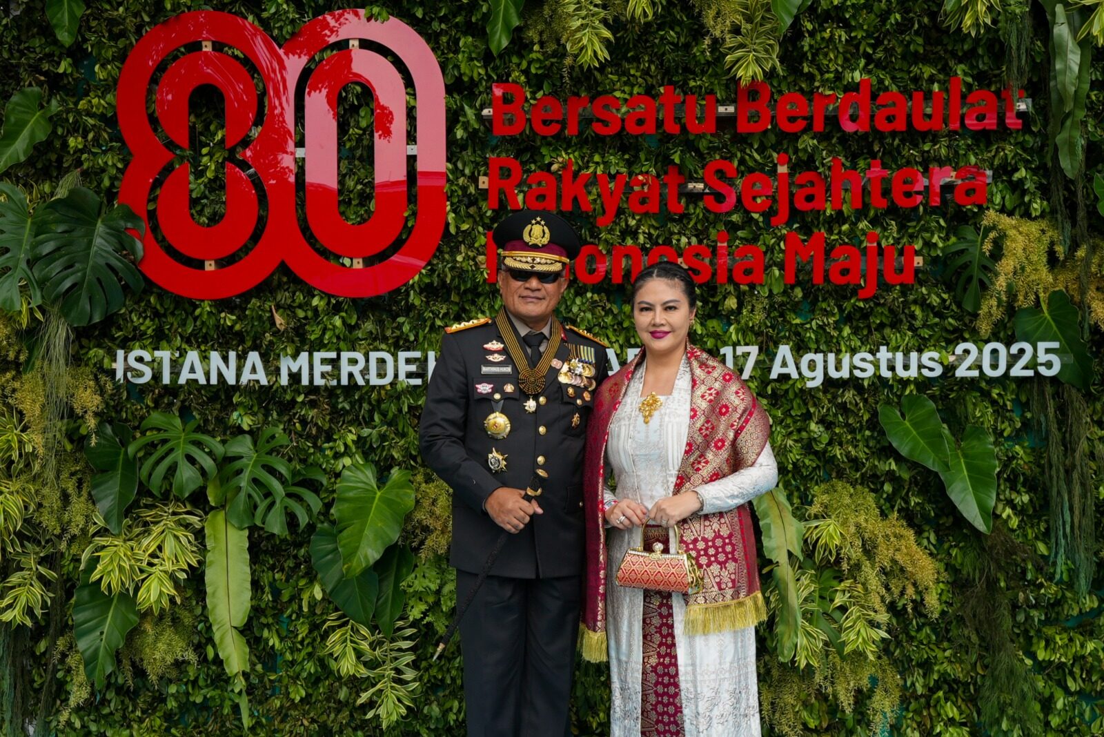 BNN HADIRI PERINGATAN UPACARA DETIK-DETIK PROKLAMASI DAN PENURUNAN BENDERA MERAH PUTIH