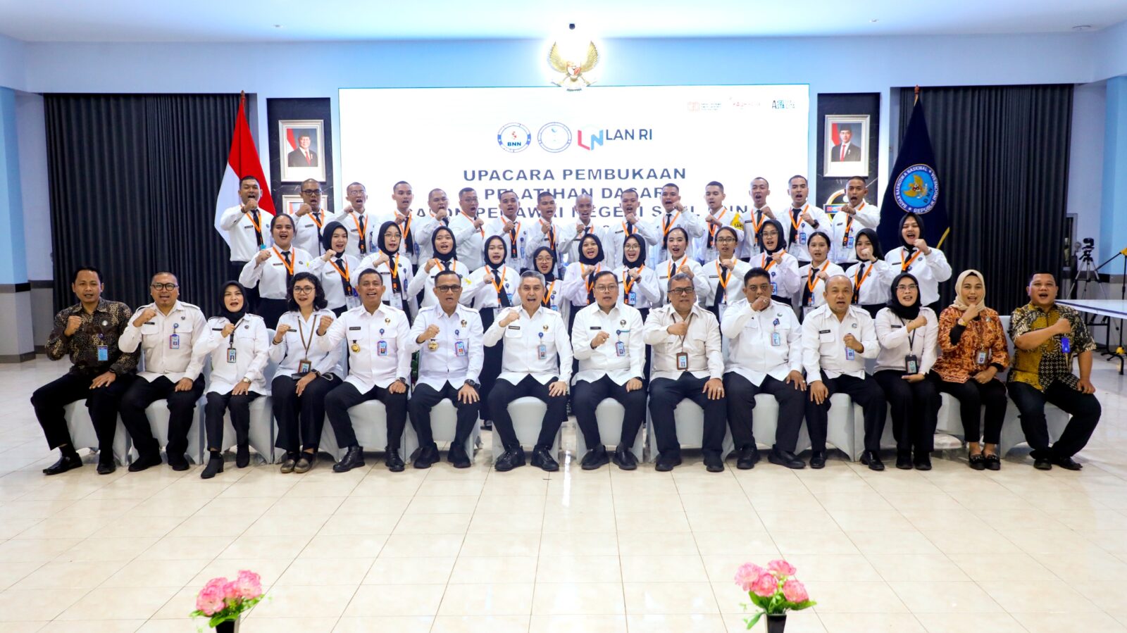 BUKA PELATIHAN DASAR CPNS, SESTAMA TERANGKAN VISI DAN MISI KELEMBAGAAN BNN