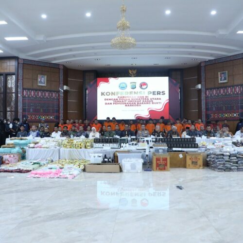 PERANG MELAWAN NARKOTIKA: SINERGI TANPA BATAS, HANCURKAN JARINGAN SINDIKAT NARKOTIKA