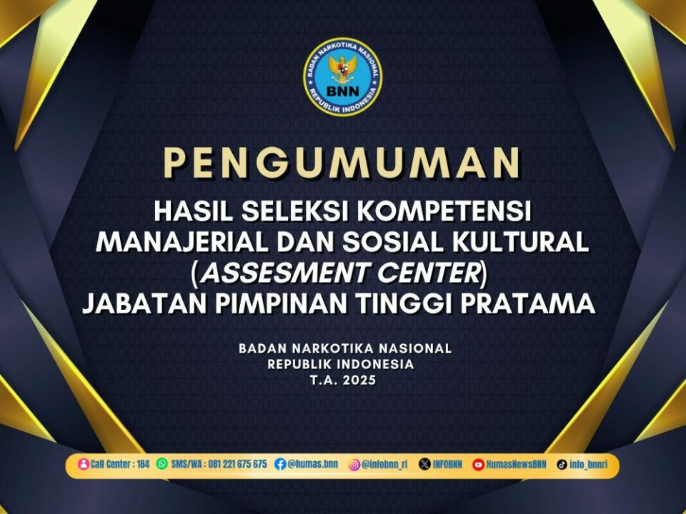 HASIL SELEKSI KOMPETENSI MANAJERIAL DAN SOSIAL KULTURAL (ASSESMENTCENTER) PENGISIAN JABATAN PIMPINAN TINGGI PRATAMA