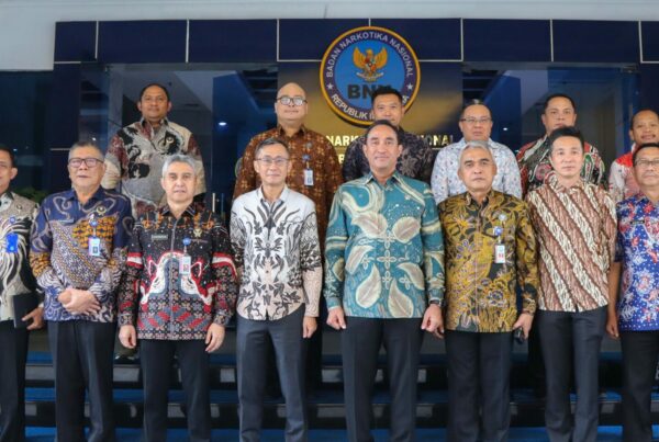 KEPALA BNN RI MENERIMA KUNJUNGAN BILATERAL CNB SINGAPURA