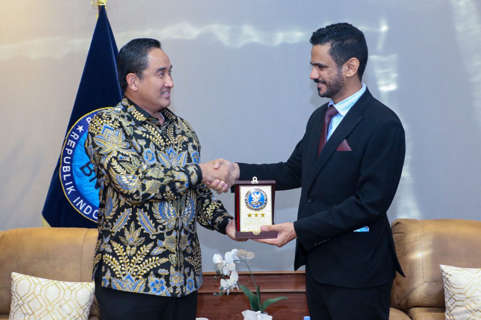 PERKUAT SINERGI, KEPALA BNN RI TERIMA KUNJUNGAN ATASE NARKOTIKA KEDUTAAN ARAB SAUDI