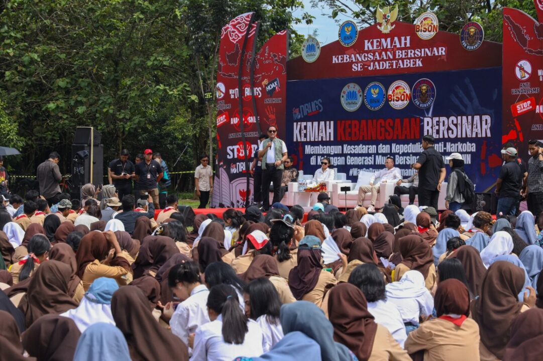 KEPALA BNN RI DAN UTUSAN KHUSUS PRESIDEN AJAK GENERASI MUDA PERANGI NARKOBA DI KEMAH KEBANGSAAN BERSINAR