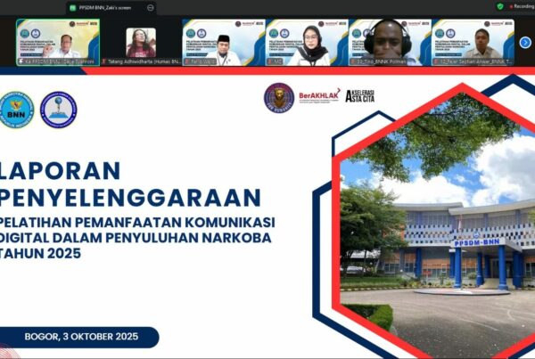 PERLUAS PROGRAM PENCEGAHAN, BNN GELAR PELATIHAN KOMUNIKASI DIGITAL UNTUK PENYULUH NARKOBA 2025