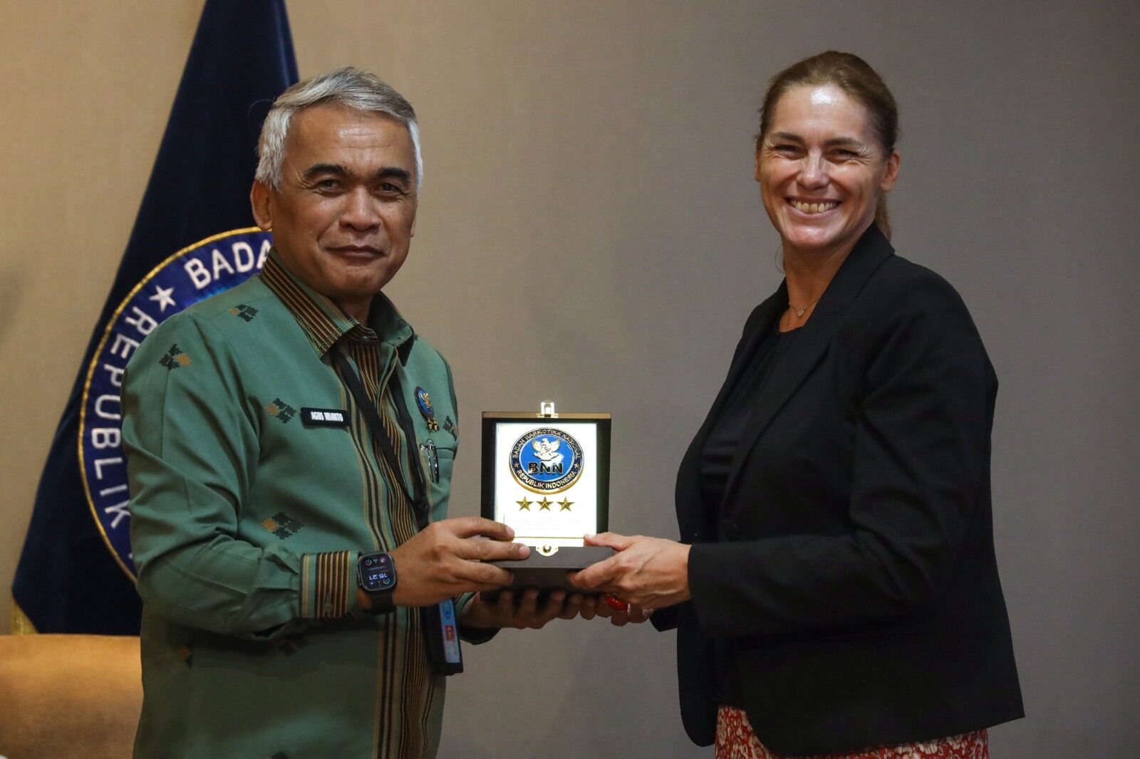 PERERAT KEMITRAAN, BNN DAN UNODC GELAR PERTEMUAN BERSAMA