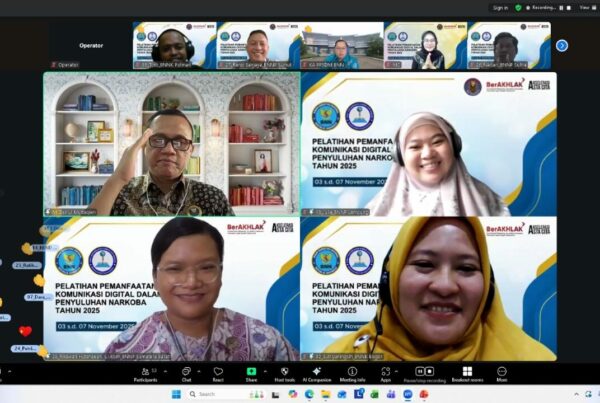 BNN TINGKATKAN KAPASITAS PENYULUH DENGAN PELATIHAN KOMUNIKASI DIGITAL