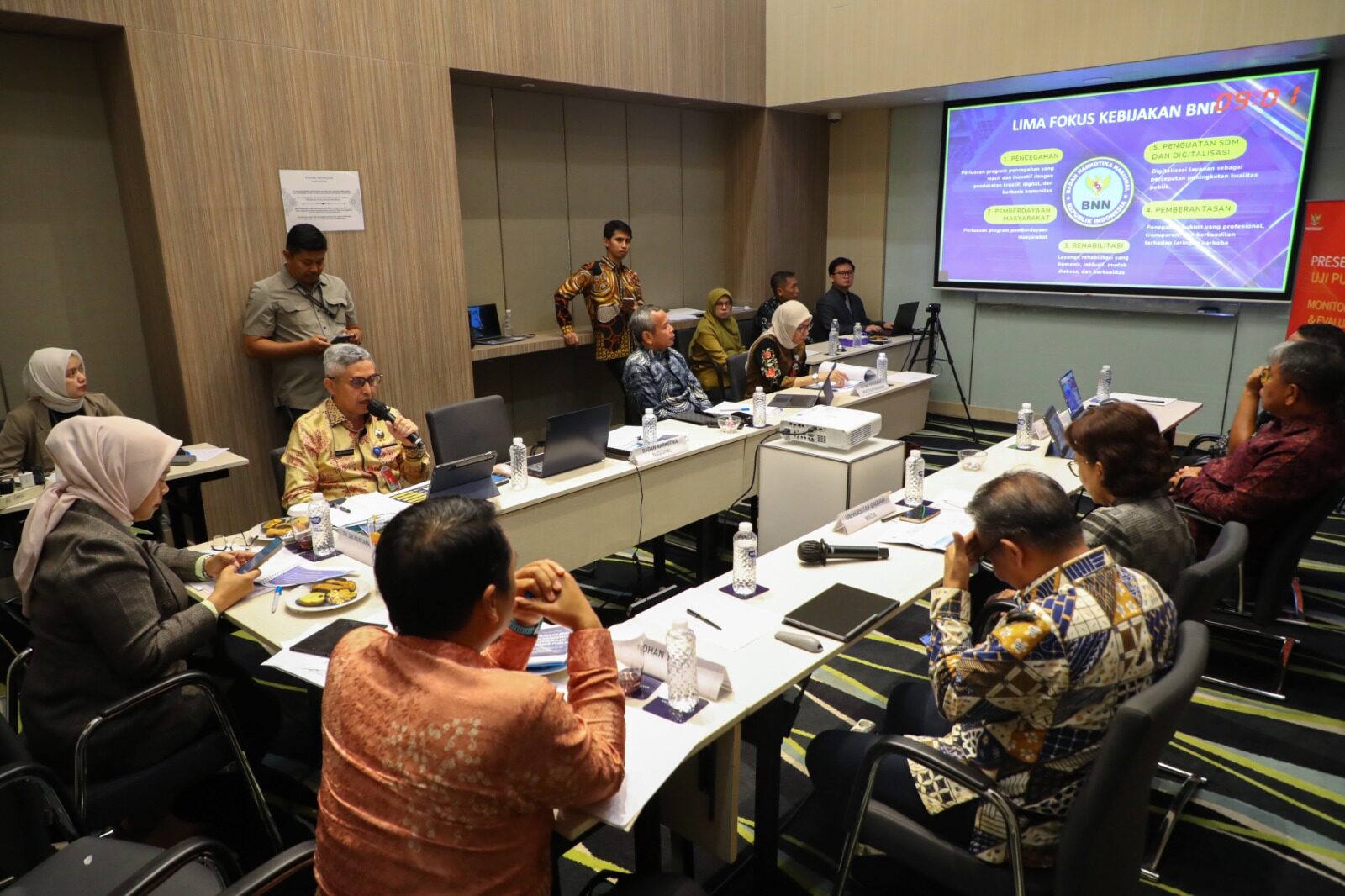 BNN TUNJUKKAN KOMITMEN KETERBUKAAN INFORMASI PADA UJI PUBLIK PERDANA