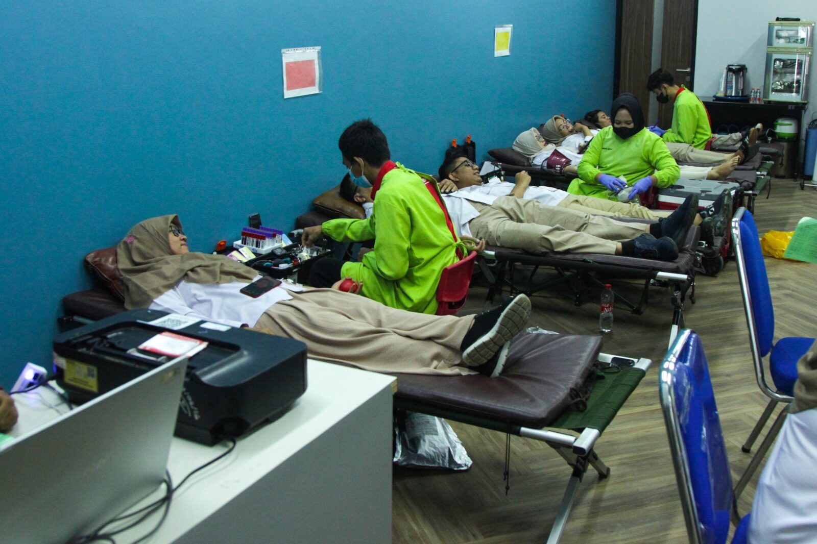 SAMBUT HUT KE-54 KORPRI, BNN GELAR DONOR DARAH RUTIN