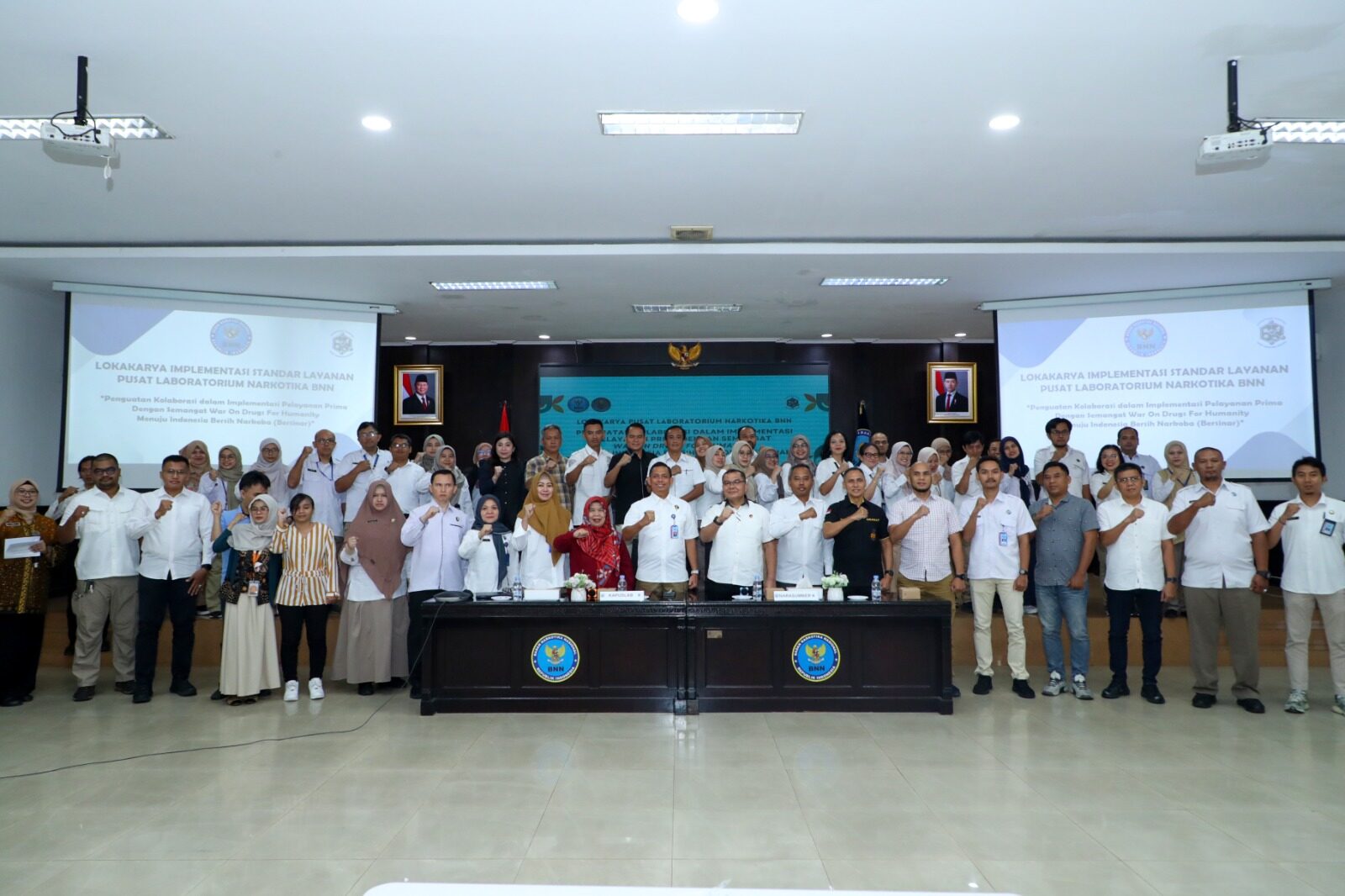 BNN GELAR LOKAKARYA PUSAT LABORATORIUM NARKOTIKA: PERKUAT KOLABORASI MENUJU PELAYANAN PRIMA