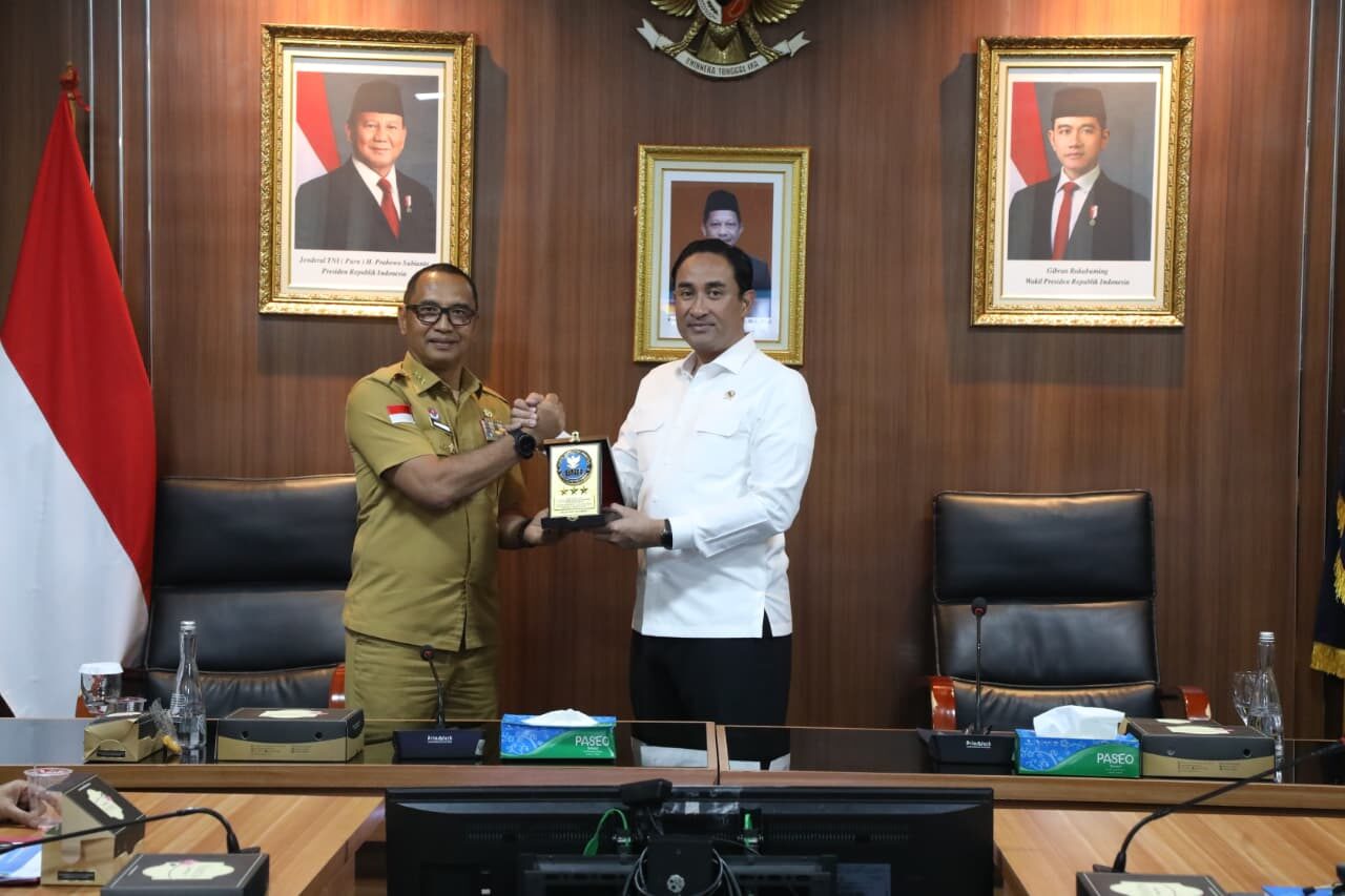 AUDIENSI DENGAN BNPP, KEPALA BNN RI SOROTI ANCAMAN NARKOTIKA DI JALUR PERBATASAN