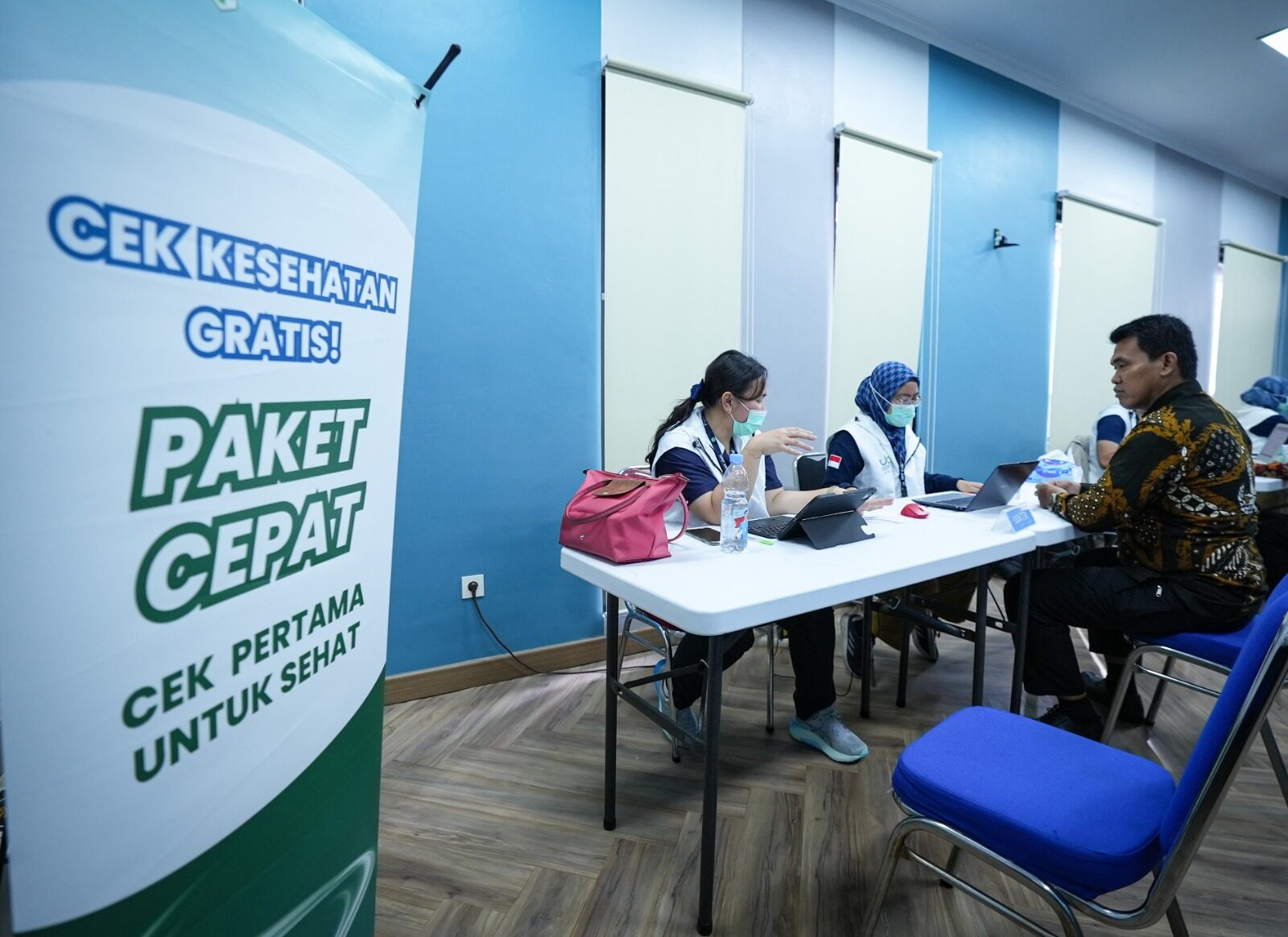 BNN GELAR PEMERIKSAAN KESEHATAN GRATIS BAGI PEGAWAI