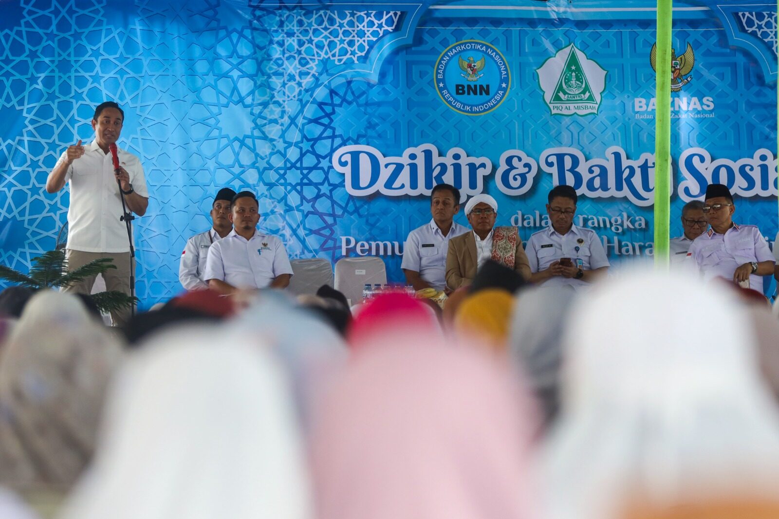DARI PESANTREN, BNN BANGUN HARAPAN KAMPUNG BAHARI BEBAS NARKOBA