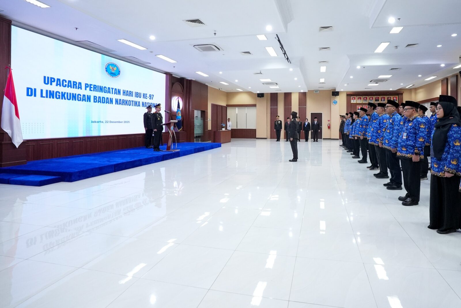 BNN GELAR UPACARA PERINGATAN HARI IBU KE-97