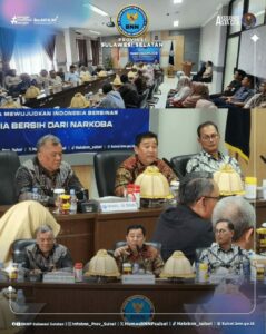 INSPEKTORAT UTAMA BNN MENGIKUTI TAKLIMAT AWAL PEMERIKSAAN INTERIM LK BNN TAHUN 2025 DI BNNP SULAWESI SELATAN INSPEKTORAT UTAMA BNN MENGIKUTI TAKLIMAT AWAL PEMERIKSAAN INTERIM LK BNN TAHUN 2025 DI BNNP SULAWESI SELATAN