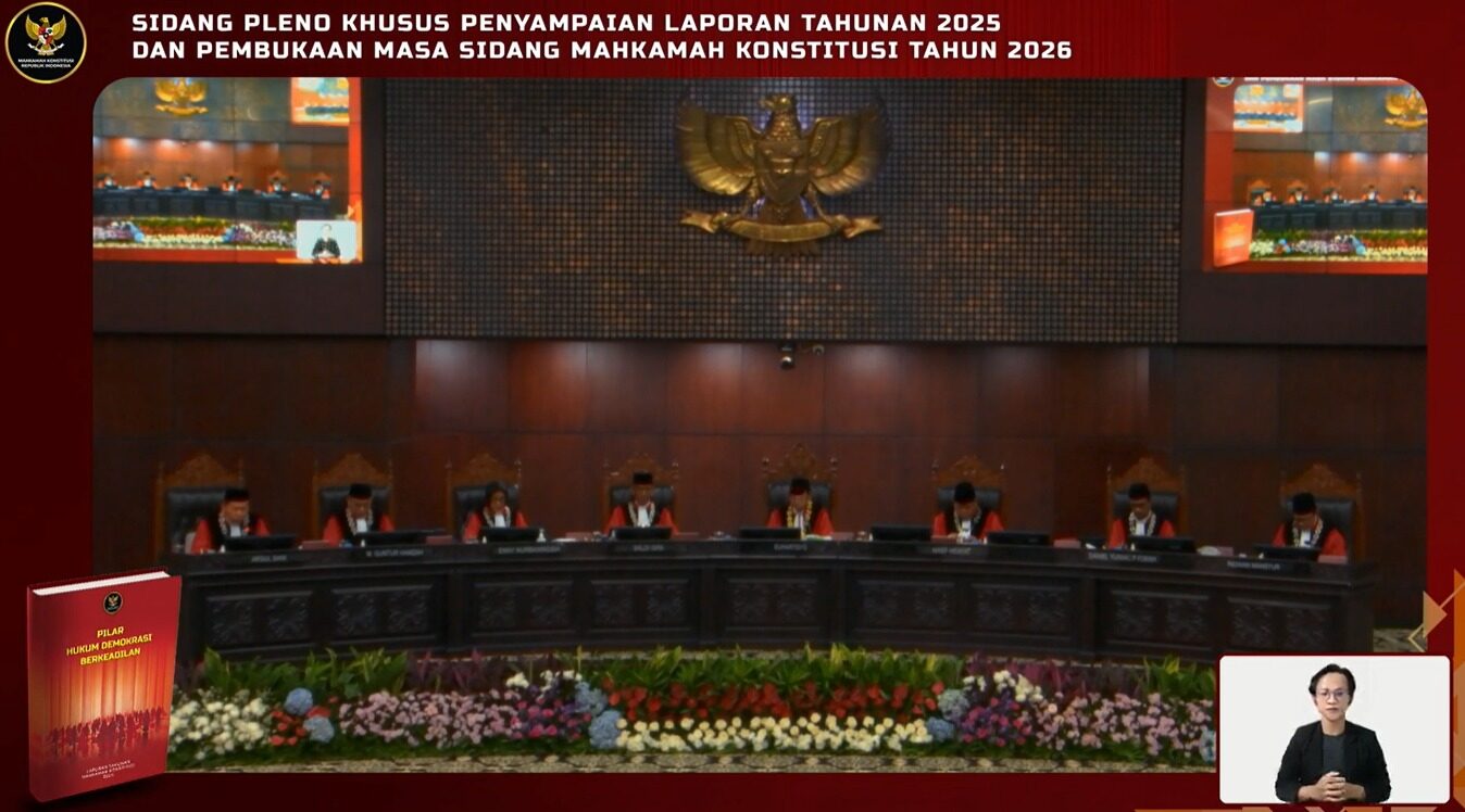 KEPALA BNN RI HADIR SECARA DARING PADA SIDANG PLENO KHUSUS MAHKAMAH KONSTITUSI 2025